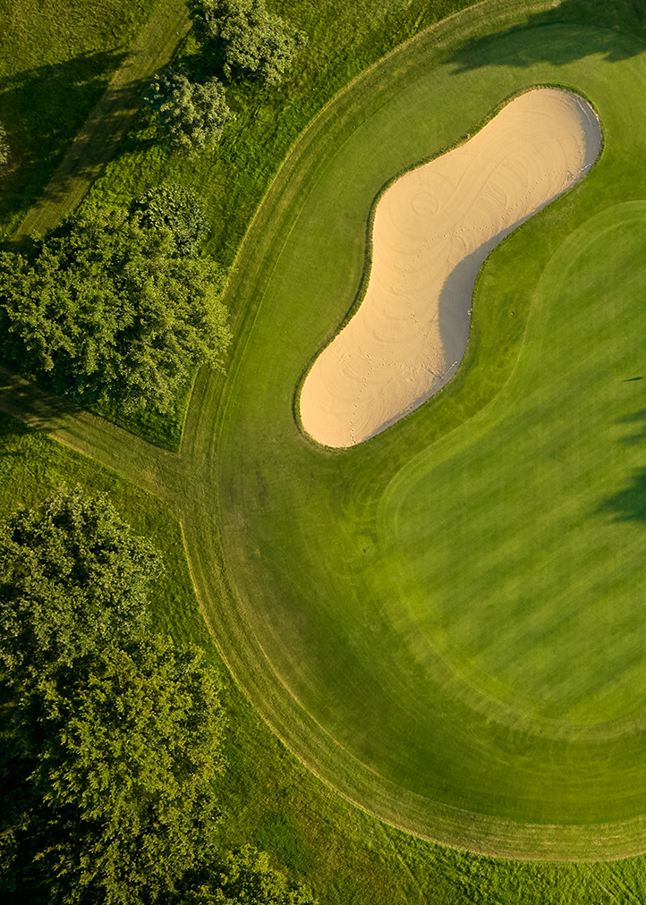 À proximité de terrains de golf